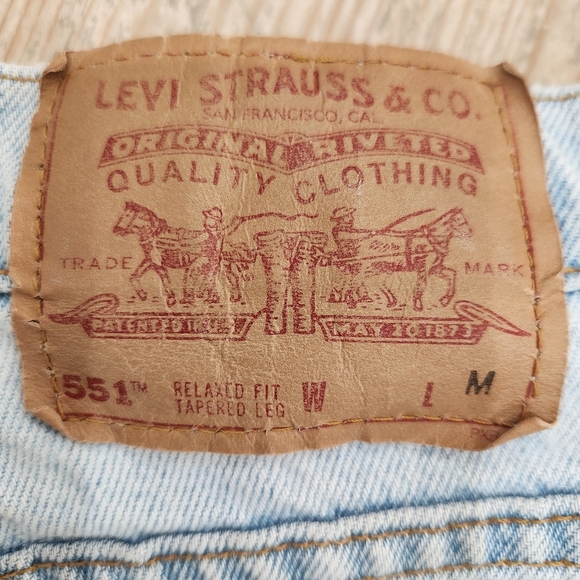 VINTAGE LEVI'S Wedgie Fit Denim Stonewashed Jeans,Tapered Leg, Women's 8 Medium - Picture 5 of 6